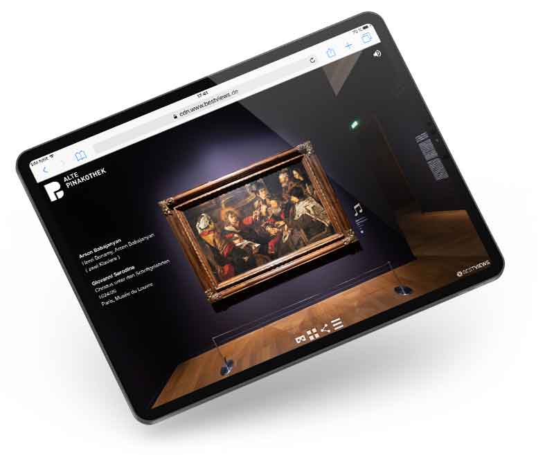 Virtuelle Führung durch die Caravaggio Ausstellug in der Alten Pinakothek - München