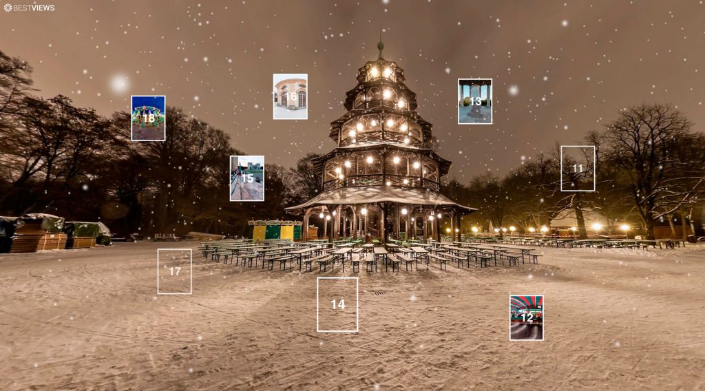 virtueller 360 Grad Adventskalender München
