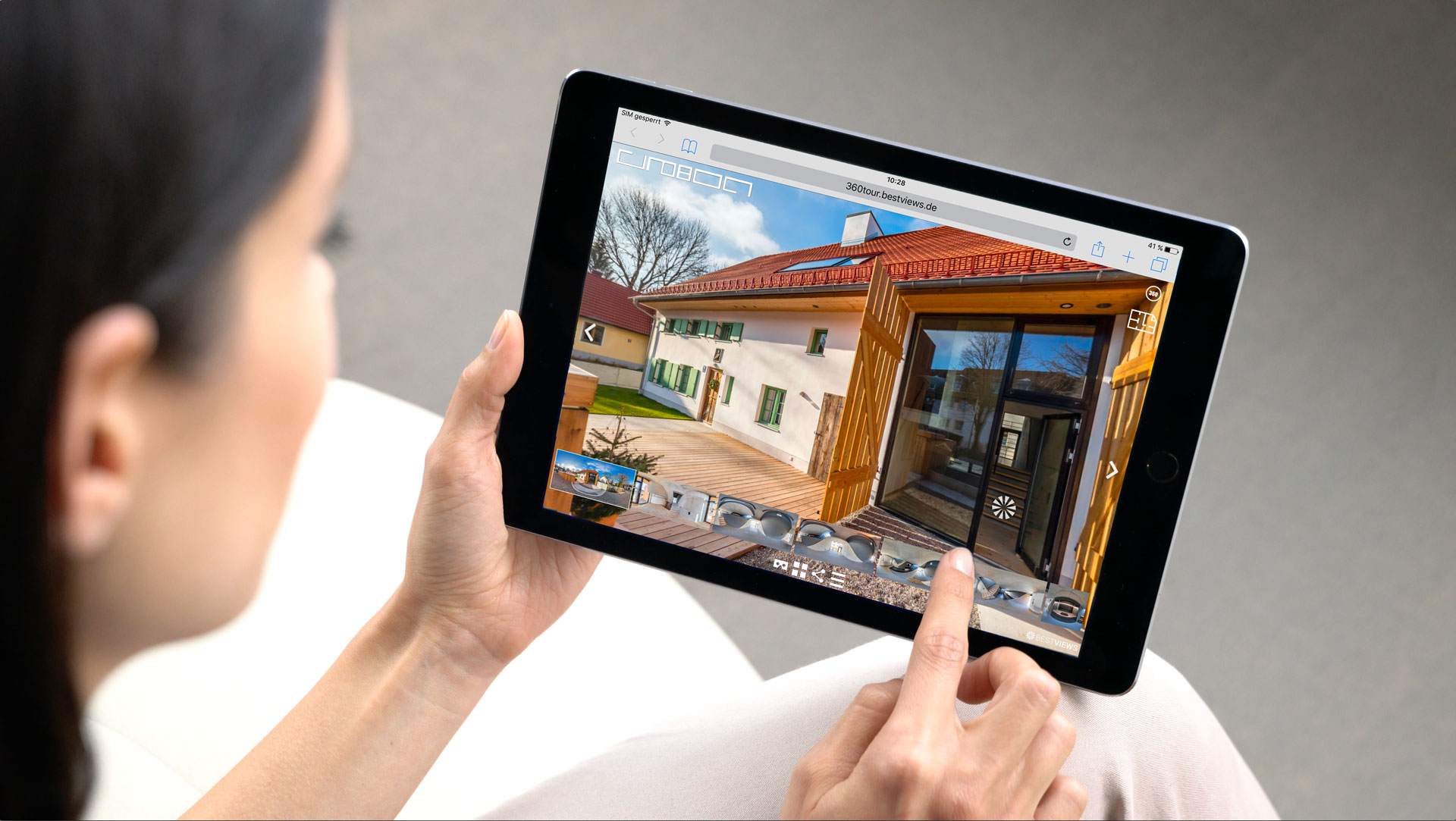 virtueller 360 Grad Fotograf mit dem Tablet live erleben