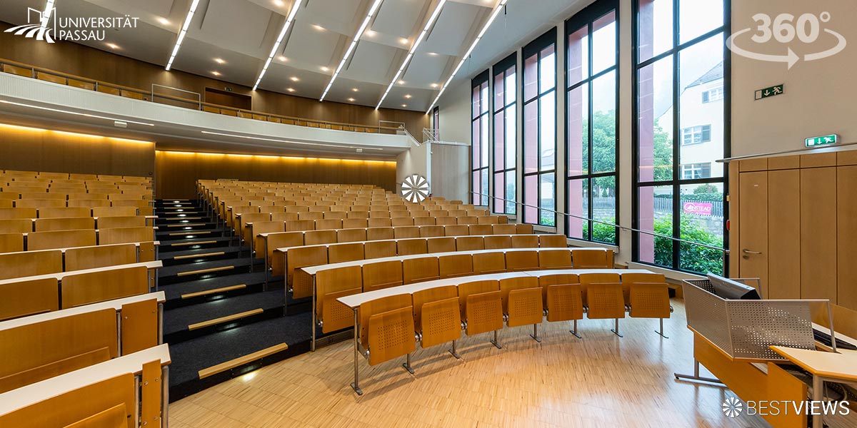 Virtueller Campus Rundgang durch die Universität Passau
