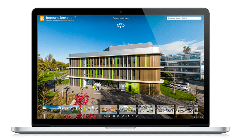 Virtueller 360° Rundgang ImmunoSensation | Uni Klinik Bonn