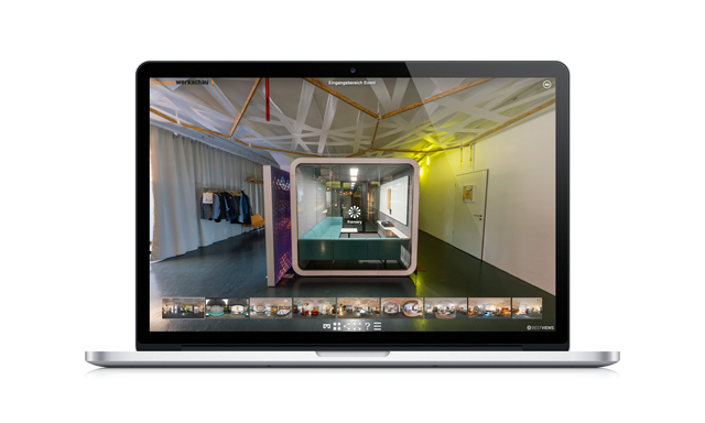 360° Rundgang Designerwerkschau Showroom