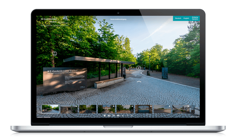 360° virtueller Rundgang KZ-Gedenkstätte Dachau barrierefrei