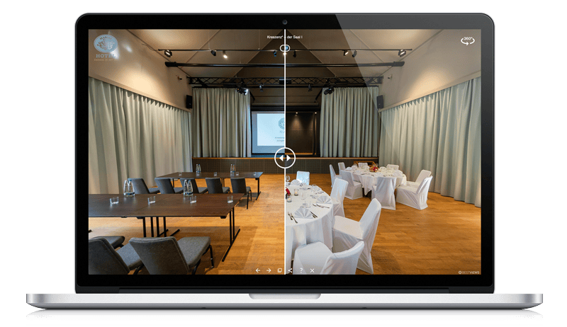 Virtueller Event Rundgang Marias Platzl Hotel