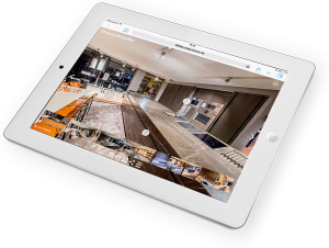 iPad Darstellung 360 Grad Küchen von Dross&Schaffer