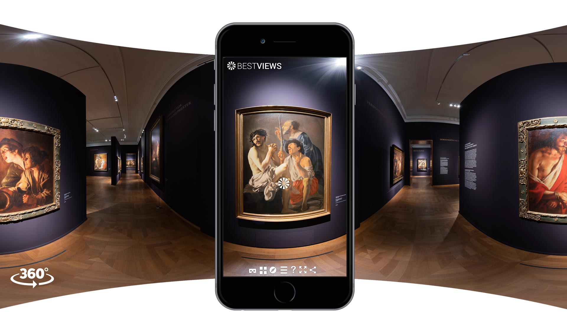 Caravaggio virtueller Rundgang 360 Grad Foto
