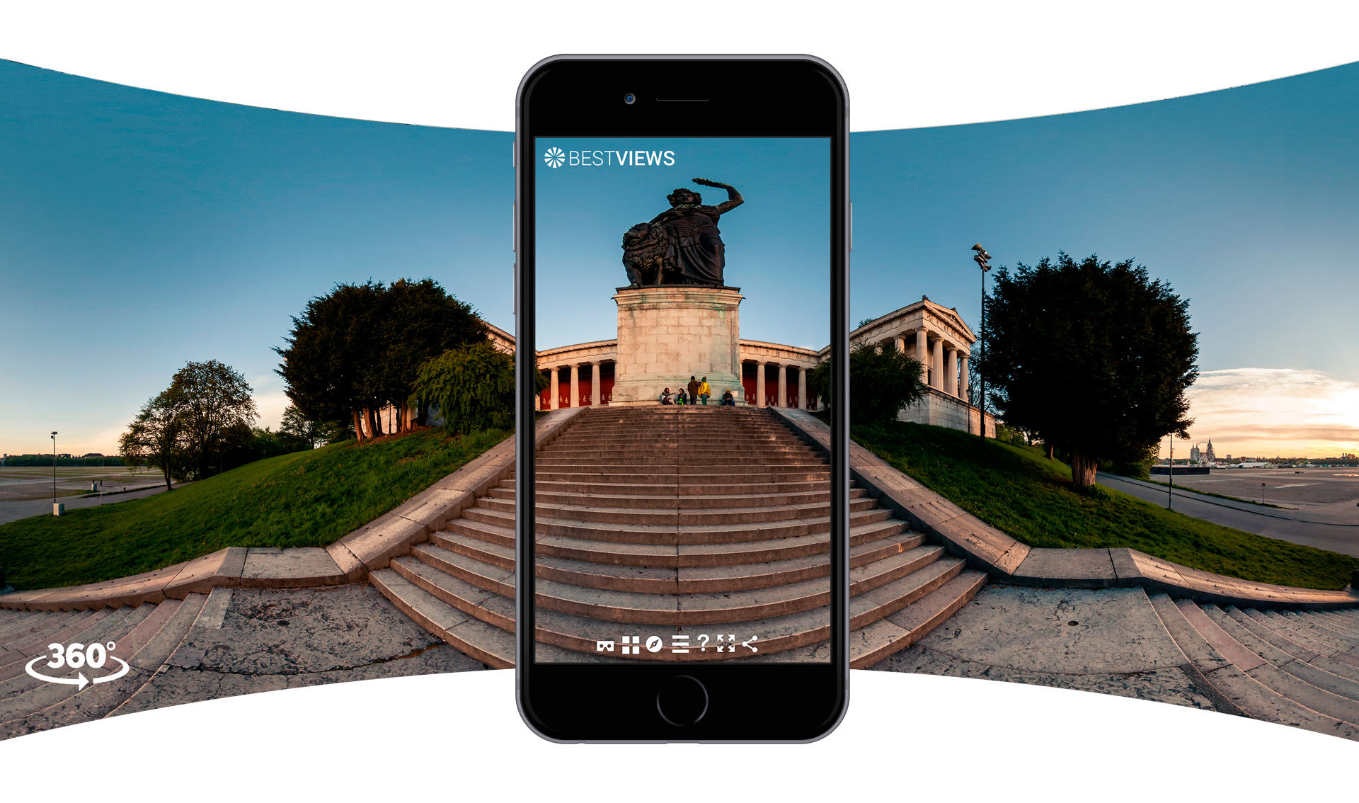 virtuelle 360 Grad Tour vom Panorama Fotograf München erleben