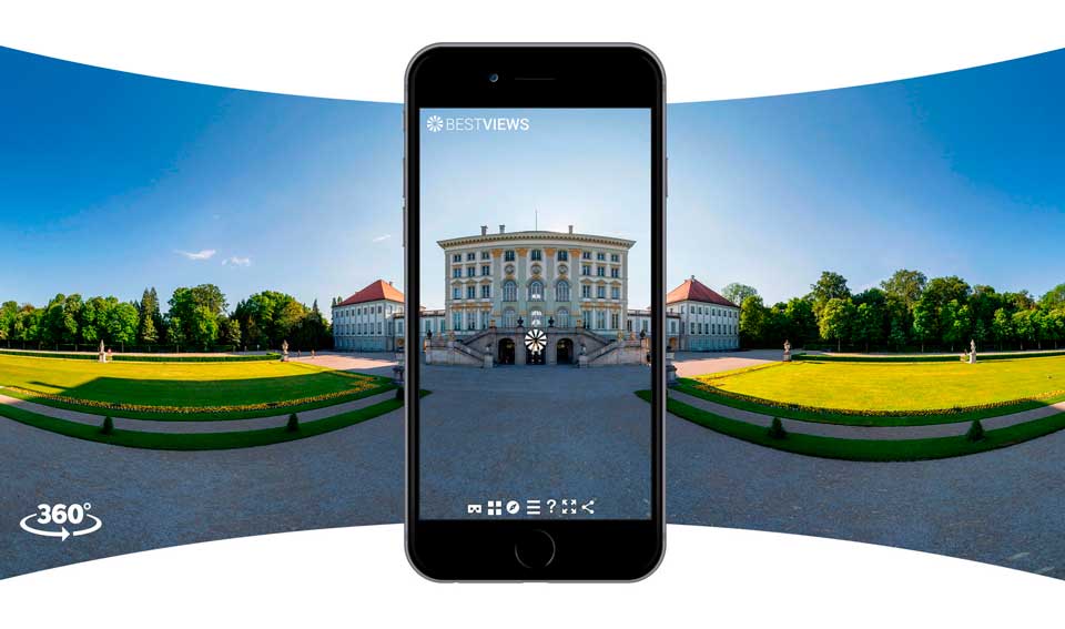 virtueller Rundgang München Morgen mit dem Smartphone erleben
