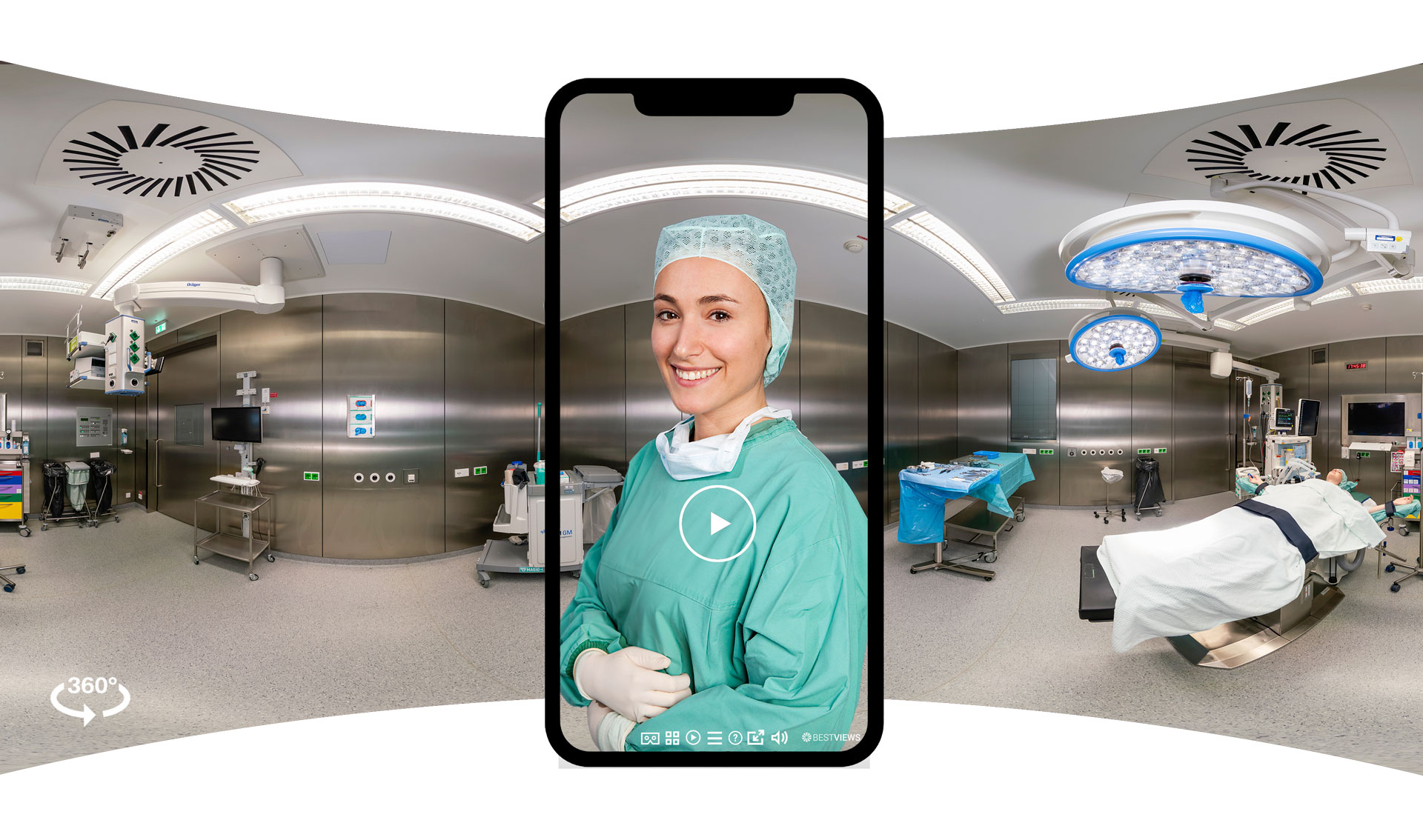 Virtuelles Recruitung durch den Ausbildungscampus der Uni Klinik UKM Münster
